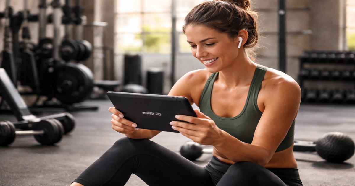 amazon fire hd in use