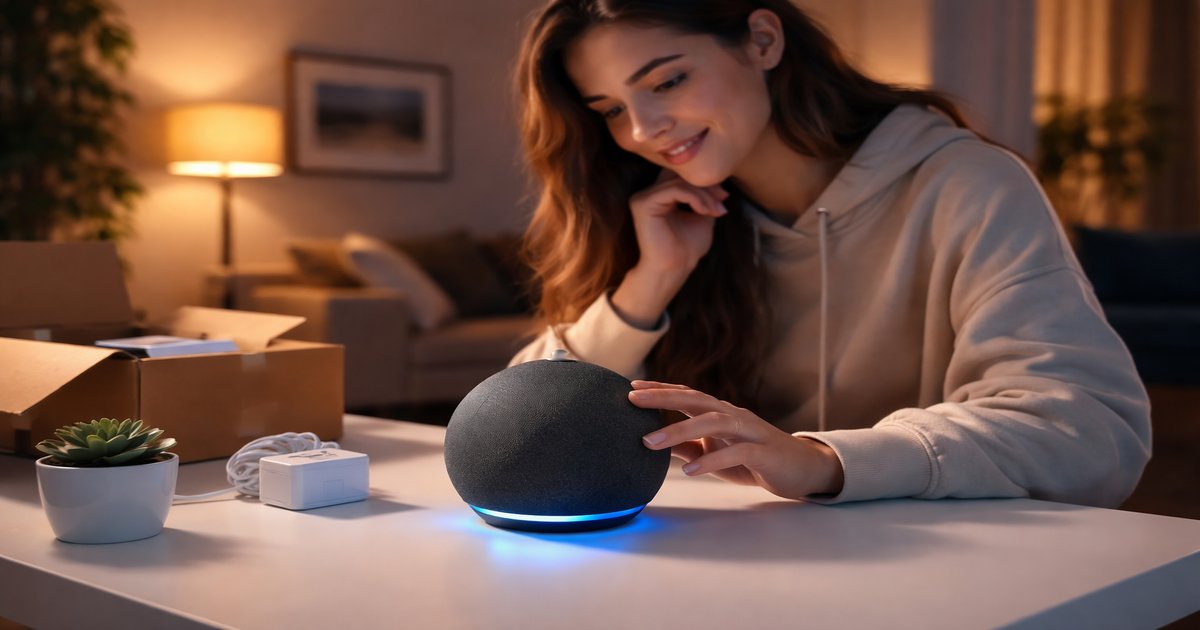 amazon echo in use