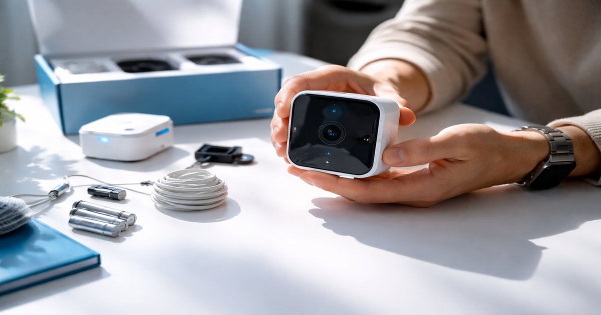 blink camera in use