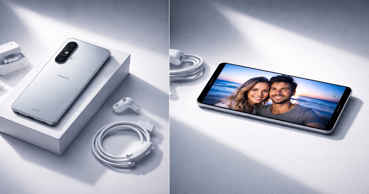 sony xperia in use