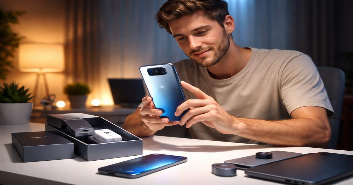 asus zenfone 6 in use